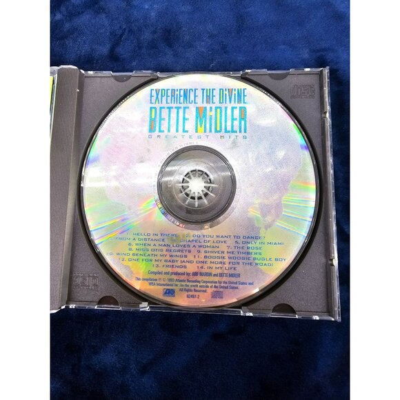 Bette Midler Experience the Divine Greatest Hits CD 1993 - Picture 3 of 4
